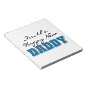 Happy New Papa Gifts Notitieblok (Schuin)