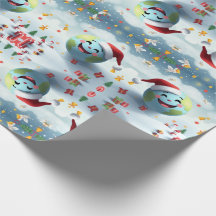 Happy New Planet-inpakpapier