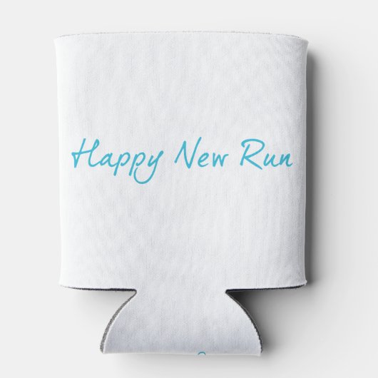 Happy New Run Blikjeskoeler (Achterkant)