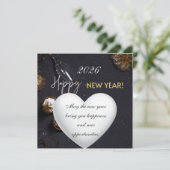 Happy New Year2026 Kaart (Staand voorkant)