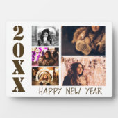 Happy New Year 2023 5 Foto Collage Fotoplaat (voorkant)