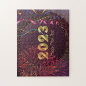 Happy New Year 2023 Puzzle Legpuzzel (Verticaal)