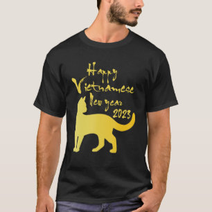 Happy New Year 2023 Vietnamees Lunar Nieuwjaar T T-shirt