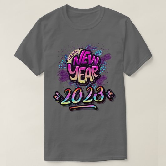 Happy New Year 2024 VS T-shirt (Design voorkant)