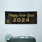 Happy New Year 2025 feestbanner Spandoek (Beurs)