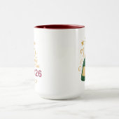 Happy New Year 2026 Champagne | Combo Mug (Centre)