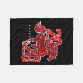 Happy New Year 2026 Chinese New Year 2026 Year Of Fleece Deken (Voorkant (Horizontaal))