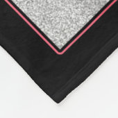 Happy New Year 2026 Disco Ball Nk Coquette Bow Fam Fleece Deken (Hoek)