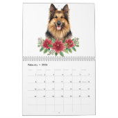 Happy New Year 2026 Dog Art Kalender (Feb 2026)
