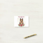 Happy New Year 2026 Dog Kids Poster Post-it® Notes (Op bureau)