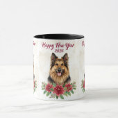 Happy New Year 2026 Dog Lover Mug (Centre)