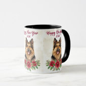 Happy New Year 2026 Dog Lover Mug Mok (Voorkant rechts)