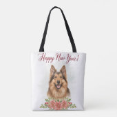 Happy New Year 2026 Dog Lover Tote Bag (Dos)