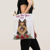 Happy New Year 2026 Dog Lover Tote Bag (De près)