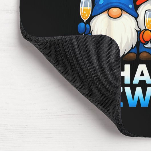 Happy New Year 2026 Gnomes Matching Family New Yea Muismat (Hoek)