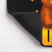 Happy New Year 2026 Highland Cow & Party Hat N Muismat (Hoek)