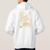 Happy New Year 2026 Hoodie (Achterkant)