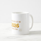 Happy New Year 2026 Mug (Devant droit)