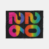 Happy New Year 2026 New Years Eve Fleece Deken (Voorkant (Horizontaal))