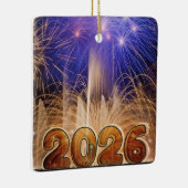 Happy New Year 2026 Ornament (Rechts)