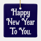 Happy New Year 2026 Ornament (Achterkant)