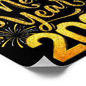 Happy New Year 2026 Party New Years Eve Holiday Poster (Hoek)