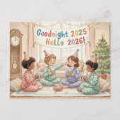 HAPPY NEW YEAR 2026 Postcard Briefkaart (Voorkant)