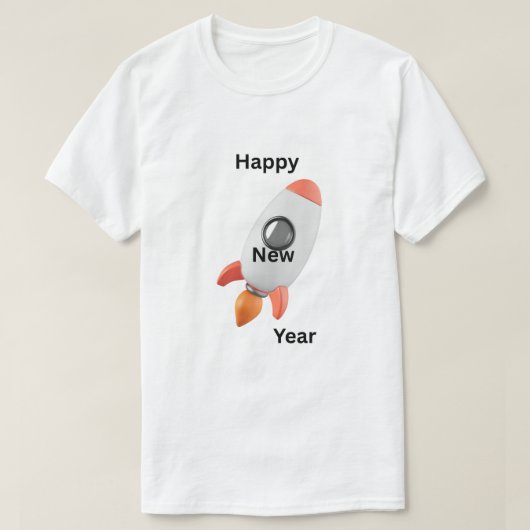 Happy New Year 2026 T-Shirt – Celebrate in Style! (Design devant)