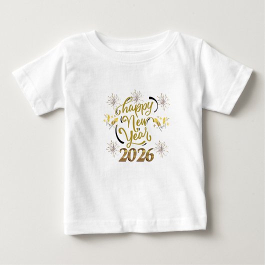 Happy New Year 2026 toddler T-Shirt (Devant)