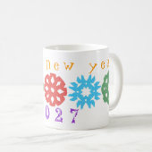 Happy New Year 2027 mug (Devant droit)