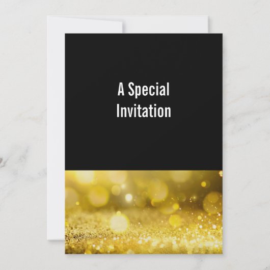 Happy New Year 5"x7" partijuitnodiging Kaart (Achterkant)