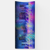 Happy New Year Banner (Verticaal)