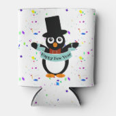 Happy New Year Banner Koelbox Blikjeskoeler (Voorkant)