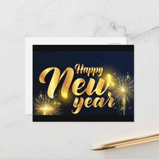 Happy New Year Briefkaart