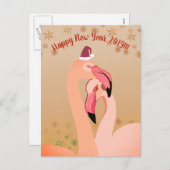 Happy New Year Briefkaart (Voorkant / Achterkant)