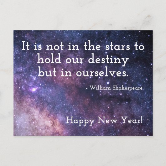 Happy New Year Briefkaart (Voorkant)