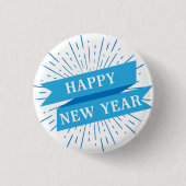 Happy New Year Button (Voorkant)