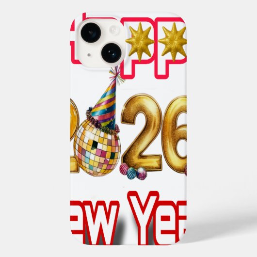 Happy New year  Case-Mate iPhone Case (Achterkant)