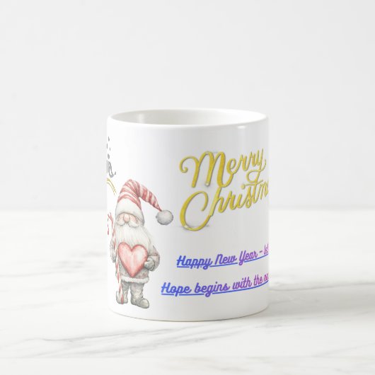 Happy New Year Celebration Mug (Centre)