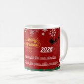 Happy New Year Celebration Mug (Devant droit)