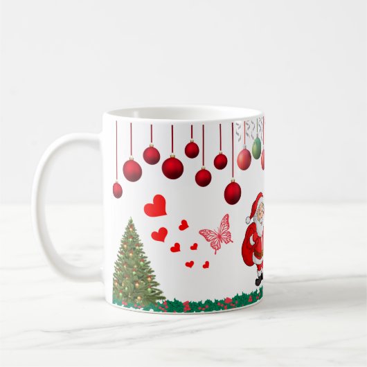 Happy New Year Celebration Mug (Gauche)