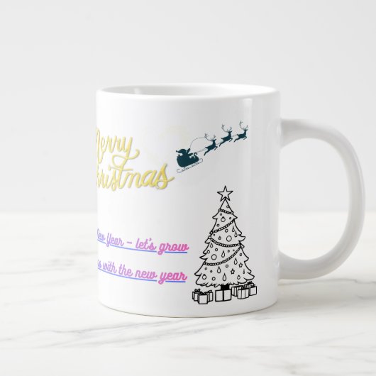 Happy New Year Celebration Mug (Droite)