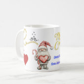 Happy New Year Celebration Mug Koffiemok (Voorkant links)
