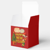 Happy New Year Celebration Sticker  Bedankdoosjes (Geopend)