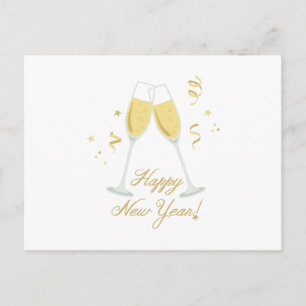 Happy New Year Feestdagenkaart