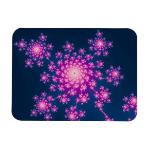 Happy New Year Fractal Magneet
