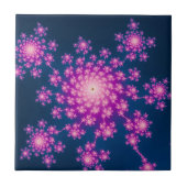 Happy New Year Fractal Tegeltje (Voorkant)