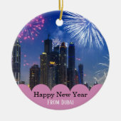 Happy New Year from Dubai Ornament 2026 (Voorkant)