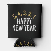 Happy New Year Funny Blikjeskoeler (Voorkant)