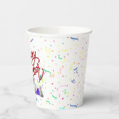 Happy New Year - Gold Text Papieren Bekers (Links)